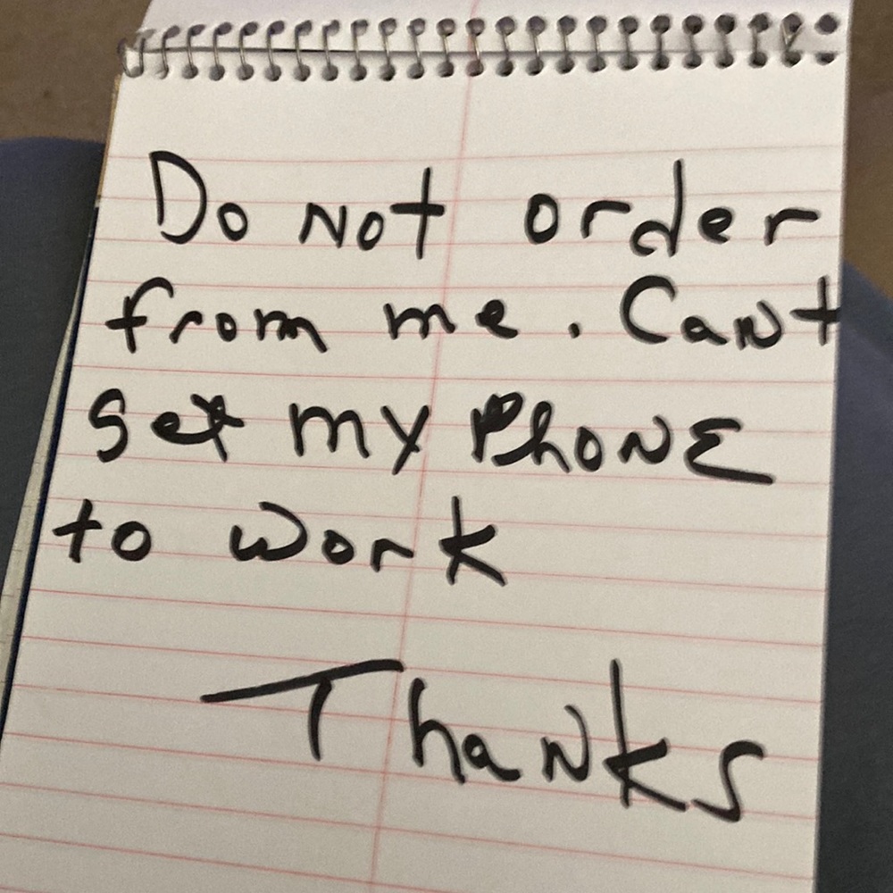 Not selling